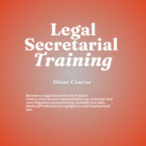Legal Secretarial Training